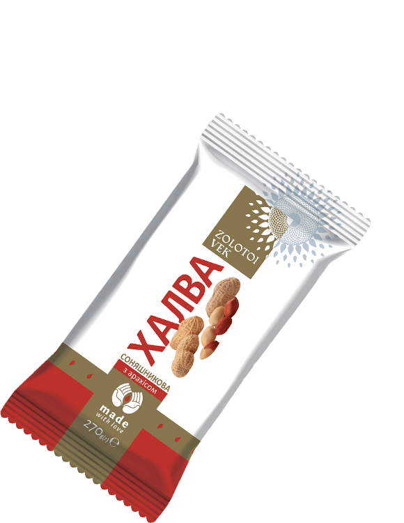 Халва соняшникова з арахісом 