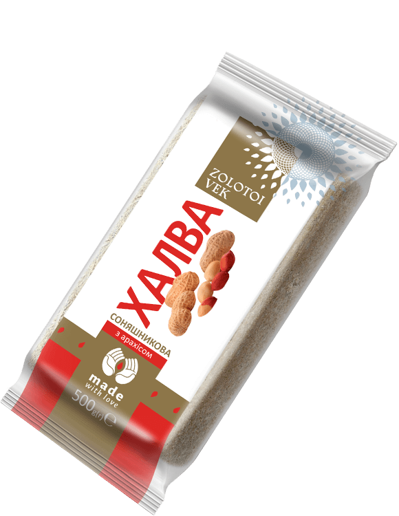 Халва соняшникова з арахісом 