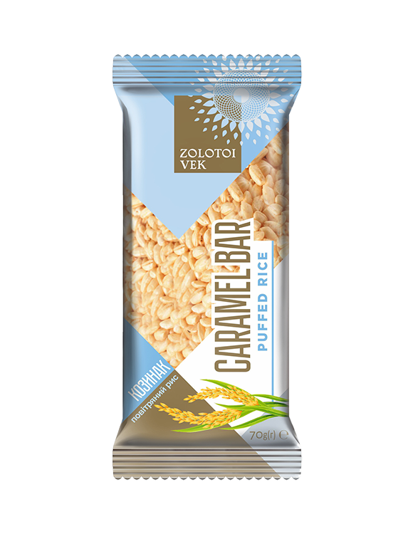 Puffed rice grillage