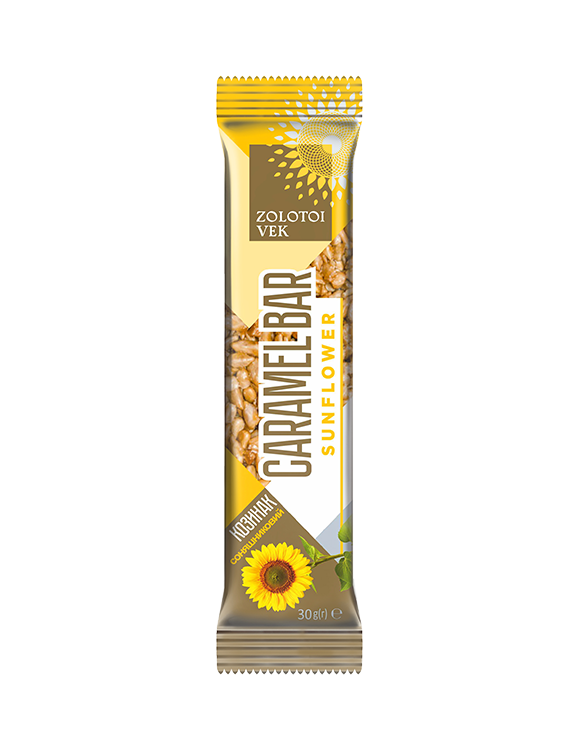 Sunflower caramel bar