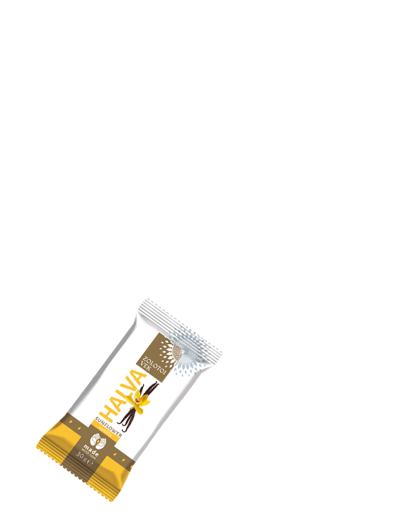 Sunflower halva vanilla